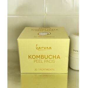 NIB Karuna Peel Pads Wipes Exfoliating Face Pads (30 count) Sealed